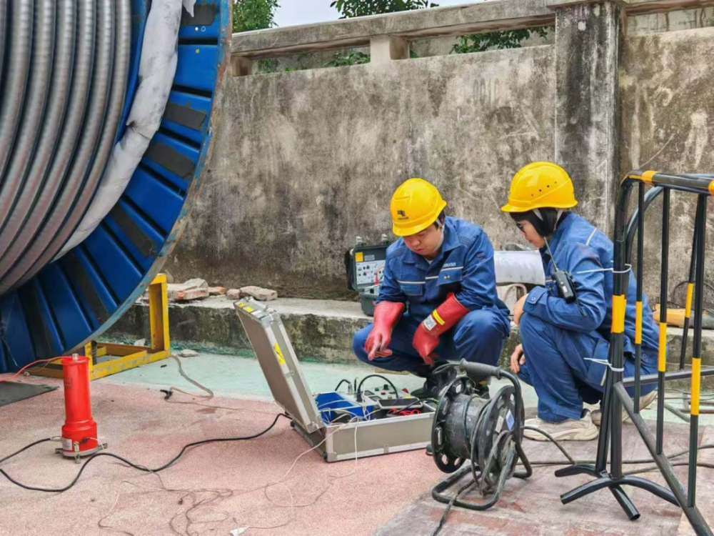 博天堂网址参研，国内首条110千伏国产导电炭黑屏蔽料电缆投运